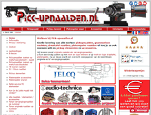 Tablet Screenshot of pickupnaalden.com